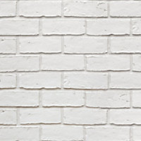 GoodHome Thedden Brick Natural Brick effect Textured Wallpaper Sample