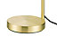 GoodHome Thestias Brushed Brass effect Table light