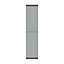 GoodHome Thorpe Anthracite Vertical Designer Radiator, (W)400mm x (H)1800mm