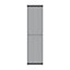 GoodHome Thorpe Anthracite Vertical Designer Radiator, (W)480mm x (H)1800mm