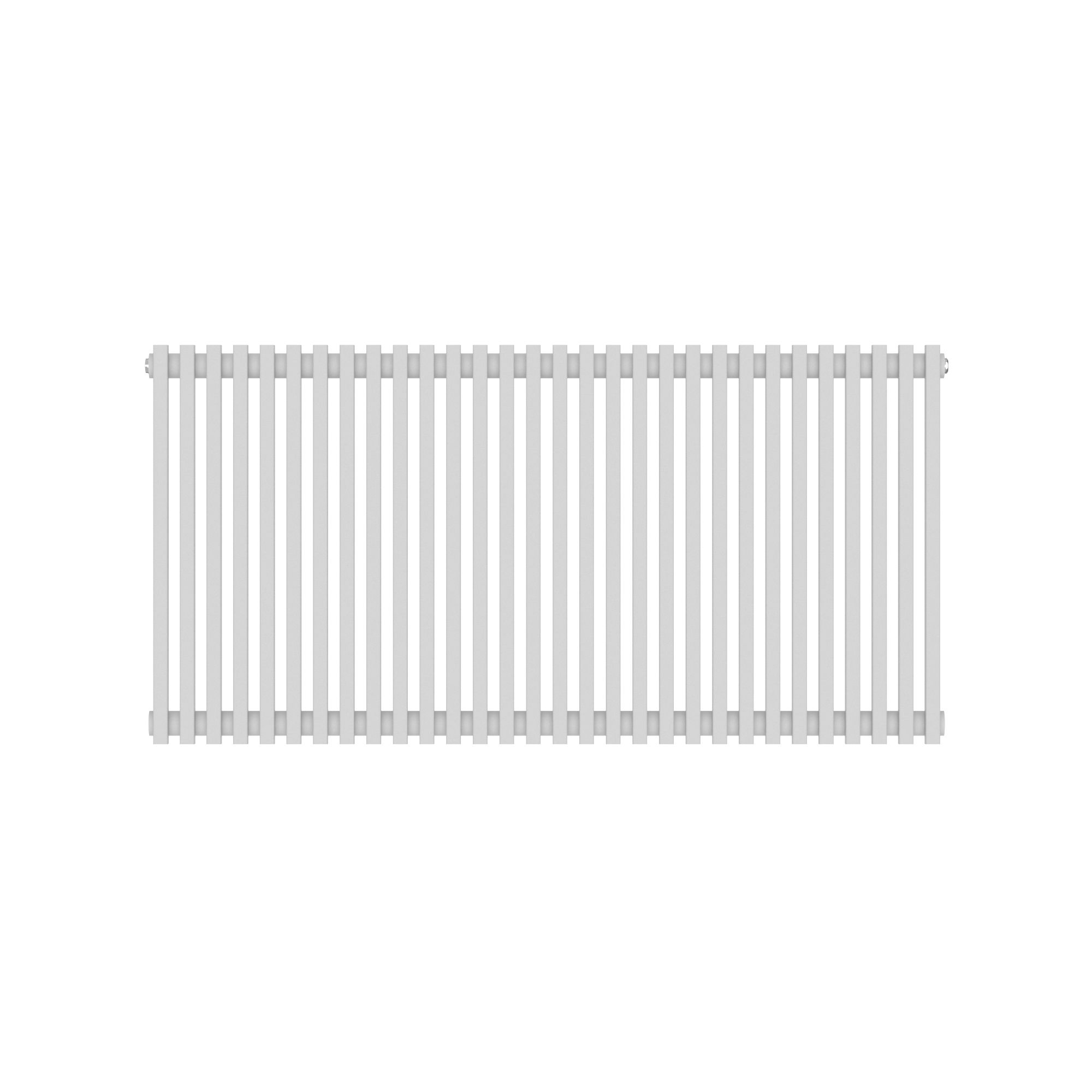GoodHome Thorpe White Horizontal Designer 3550BTU Radiator, (W)1200mm x (H)600mm