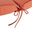 GoodHome Tiga Mango red Sunlounger cushion (L)190cm x (W)55cm