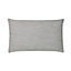 GoodHome Tiga Plain Grey Cushion (L)30cm x (W)50cm