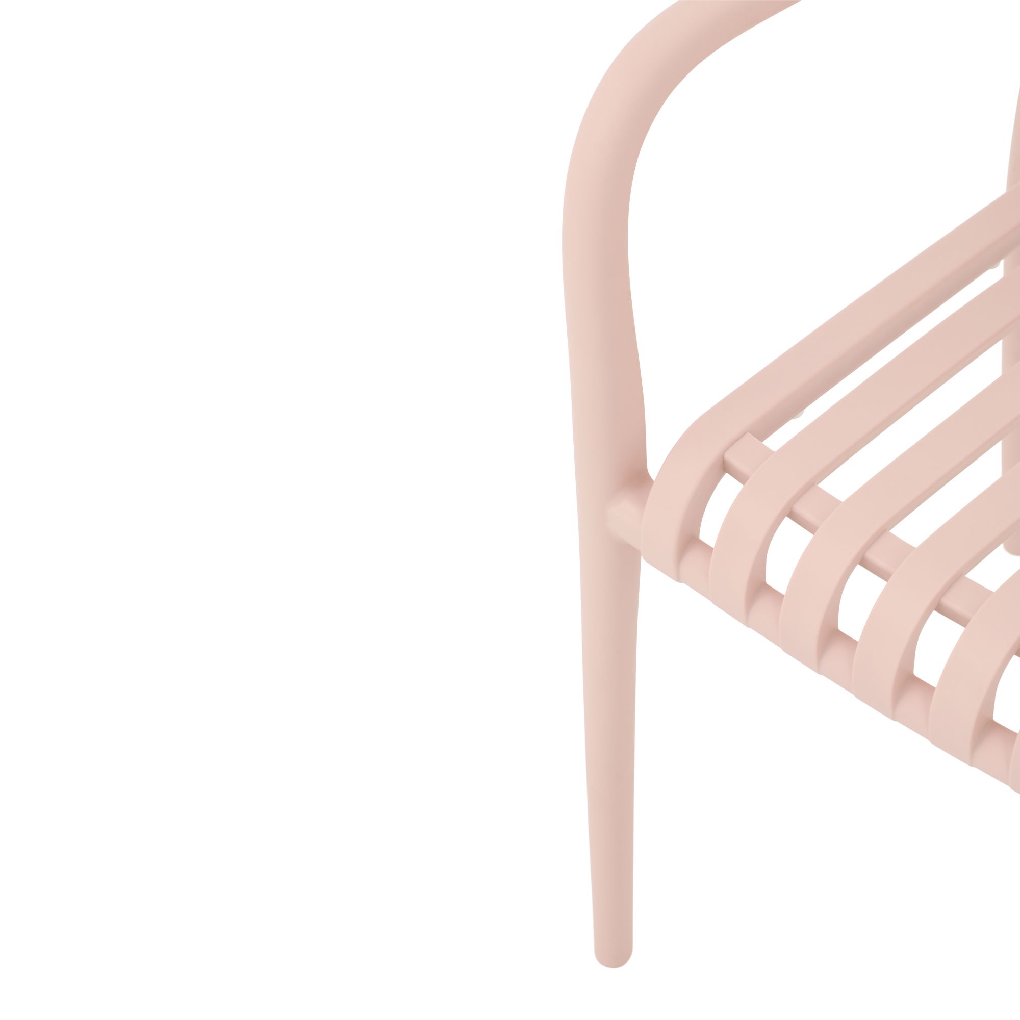 GoodHome Timbo Pink Plastic Armchair