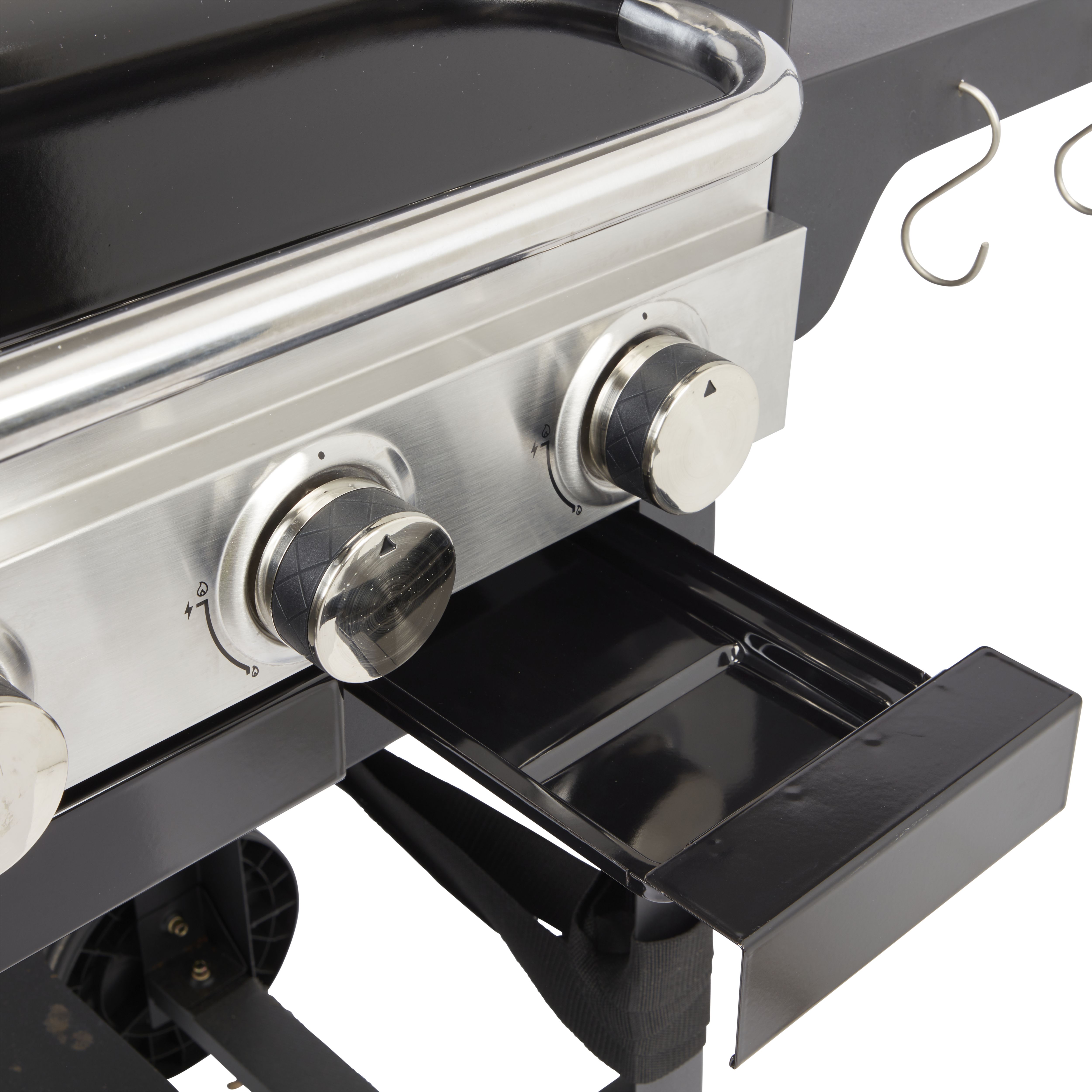 GoodHome Tippah 4.0 Black 4 burner Gas BBQ