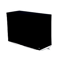 GoodHome Tippah 4.0 Black Polyester (PES) Rectangular Barbecue cover 150cm(L) 64cm(W)