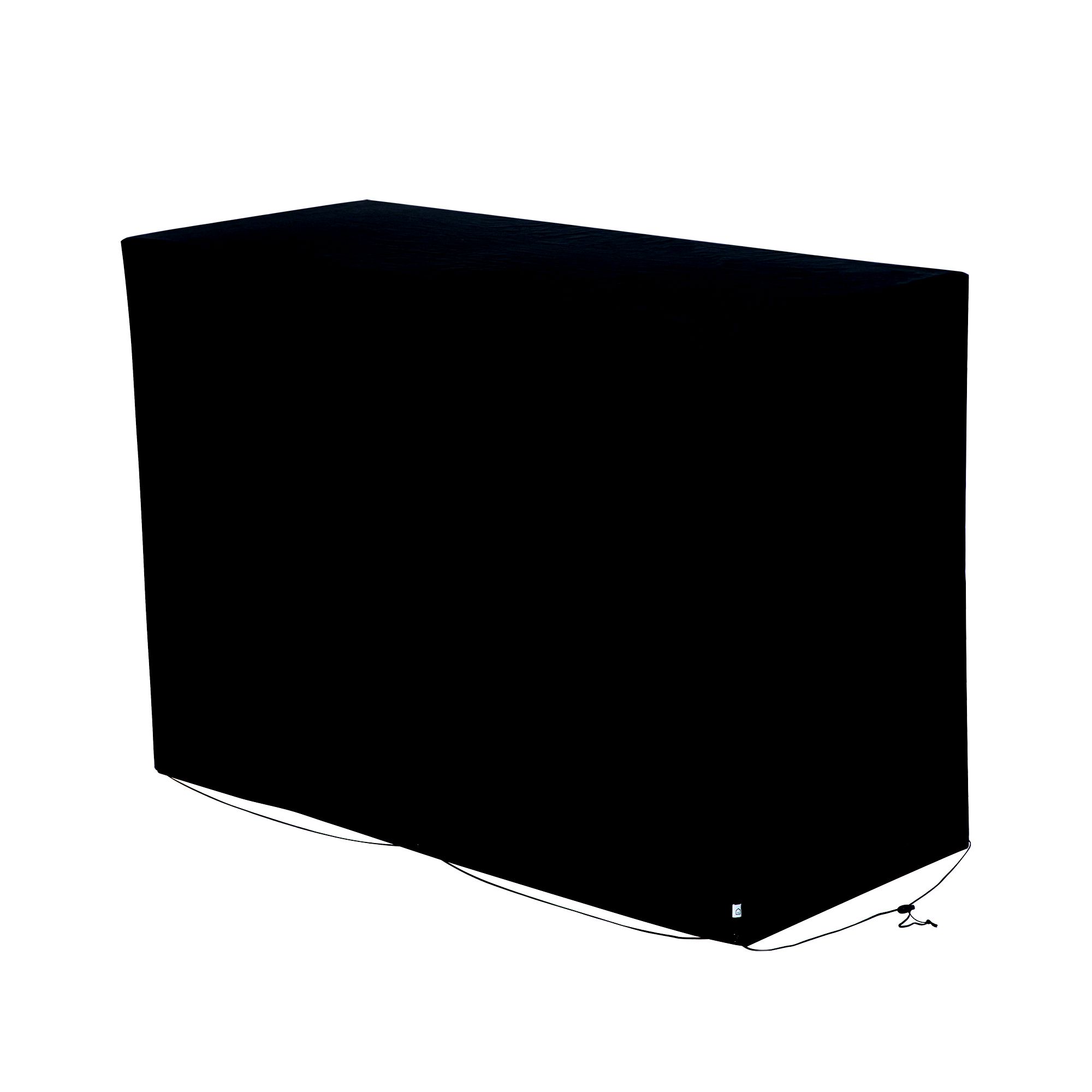 GoodHome Tippah 4.0 Black Rectangular Barbecue cover 150cm(L) 64cm(W)