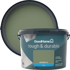 GoodHome Tough & Durable Edenberry Matt Emulsion paint, 2.5L