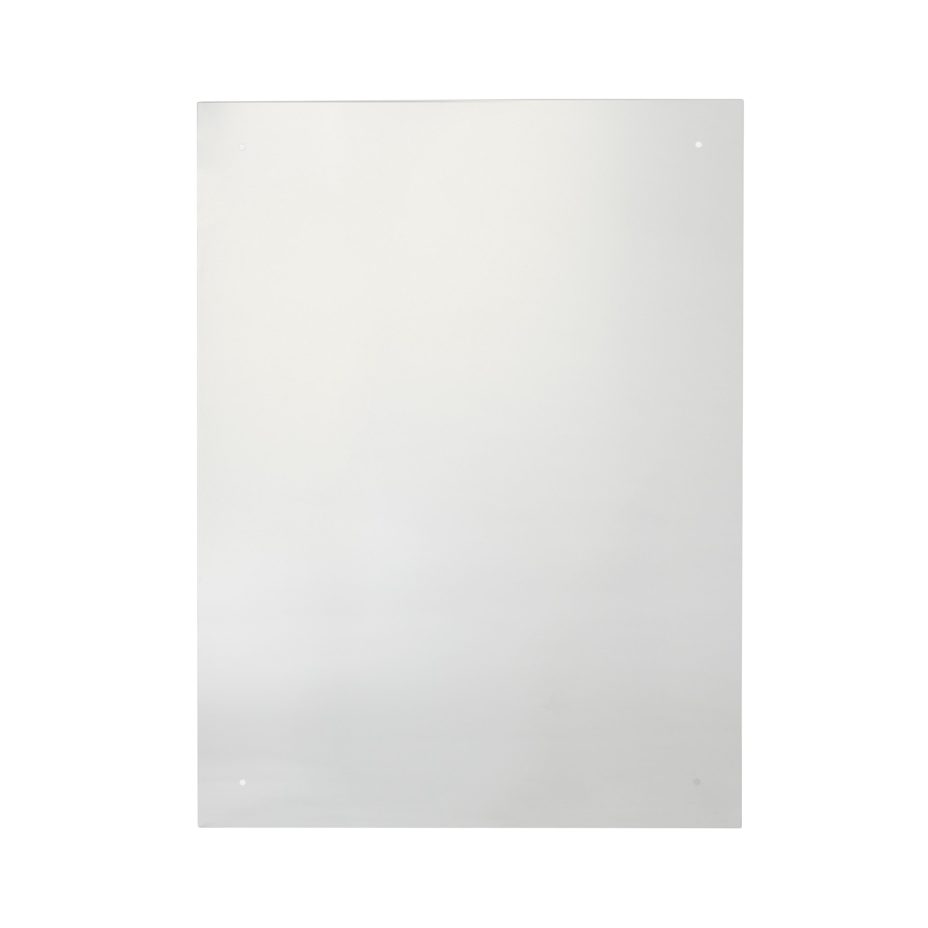 GoodHome Transparent Glass Splashback, (H)800mm (W)600mm (T)5mm