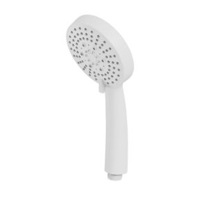 GoodHome Tummel 3-spray pattern White Shower head