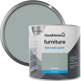 GoodHome Tyrone Flat matt Furniture paint, 500ml