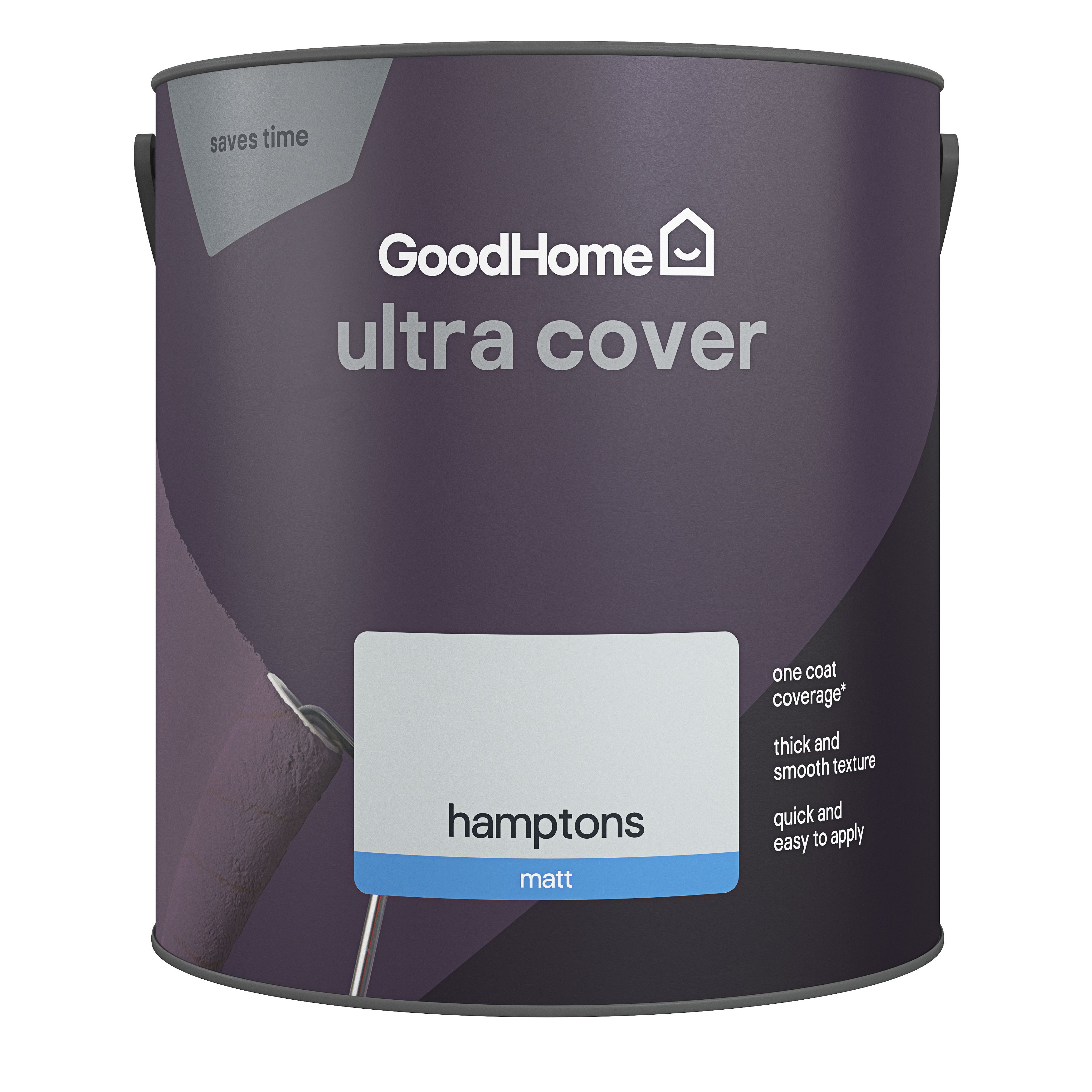 GoodHome Ultra Cover Hamptons Matt Emulsion paint, 2.5L