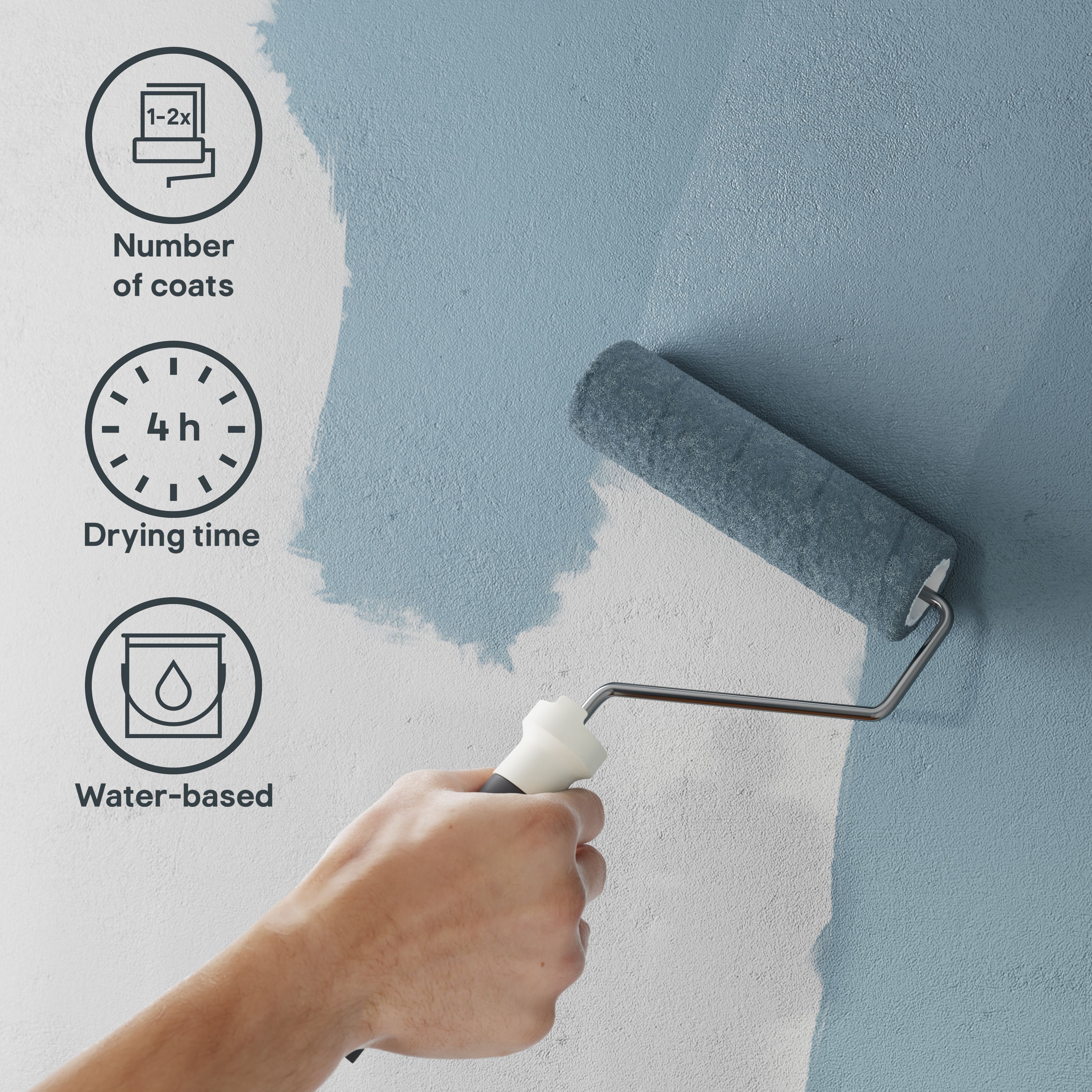 Buy GoodHome Ultra Cover Monaco Matt Emulsion paint, 50ml at B&Q