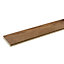 GoodHome Usborne Satin Oak Real wood top layer Flooring Sample