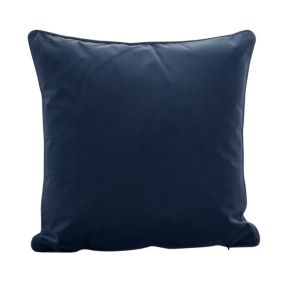 GoodHome Valgreta Deep navy Square Indoor Cushion (L)43cm x (W)430cm