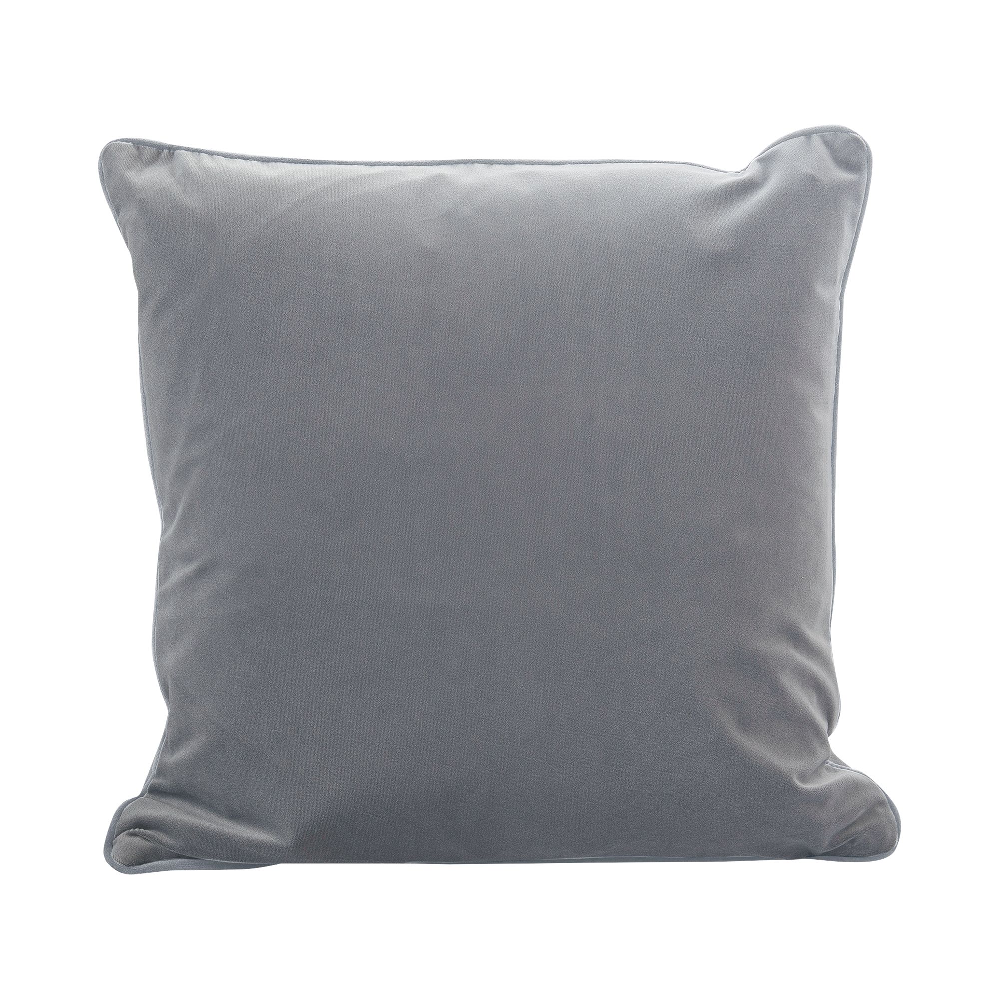 GoodHome Valgreta Grey Square Indoor Cushion (L)43cm x (W)430cm