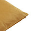 GoodHome Valgreta Plain Ochre Cushion (L)43cm x (W)43cm