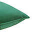 GoodHome Valgreta Square Dark green Cushion (L)43cm x (W)430cm