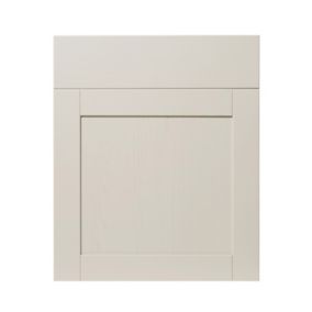 GoodHome Verbena Matt cashmere Door & drawer, (W)600mm (H)715mm (T)20mm