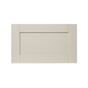 GoodHome Verbena Matt cashmere Drawer front, bridging & bi fold door, (W)600mm (H)356mm (T)20mm