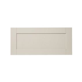 GoodHome Verbena Matt cashmere Drawer front, bridging & bi fold door, (W)800mm (H)356mm (T)20mm