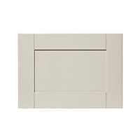 GoodHome Verbena Matt cashmere Drawer front, bridging door & bi fold door, (W)500mm (H)356mm (T)20mm