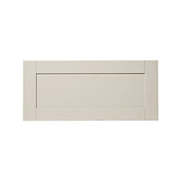 GoodHome Verbena Matt cashmere Drawer front, bridging door & bi fold door, (W)800mm (H)356mm (T)20mm