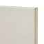 GoodHome Verbena Matt cashmere painted natural ash shaker Highline Cabinet door (W)150mm (H)715mm (T)20mm