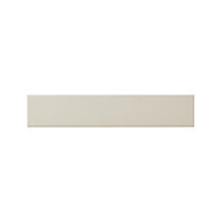 GoodHome Verbena Matt cashmere painted natural ash shaker Standard Appliance Filler panel (H)115mm (W)597mm