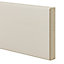 GoodHome Verbena Matt cashmere painted natural ash shaker Standard Appliance Filler panel (H)115mm (W)597mm