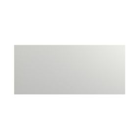 GoodHome Verbena Matt cashmere painted natural ash shaker Standard Breakfast bar back panel (H)890mm (W)2000mm