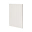 GoodHome Verbena Matt cashmere painted natural ash shaker Standard Clad on end panel (H)934mm (W)640mm
