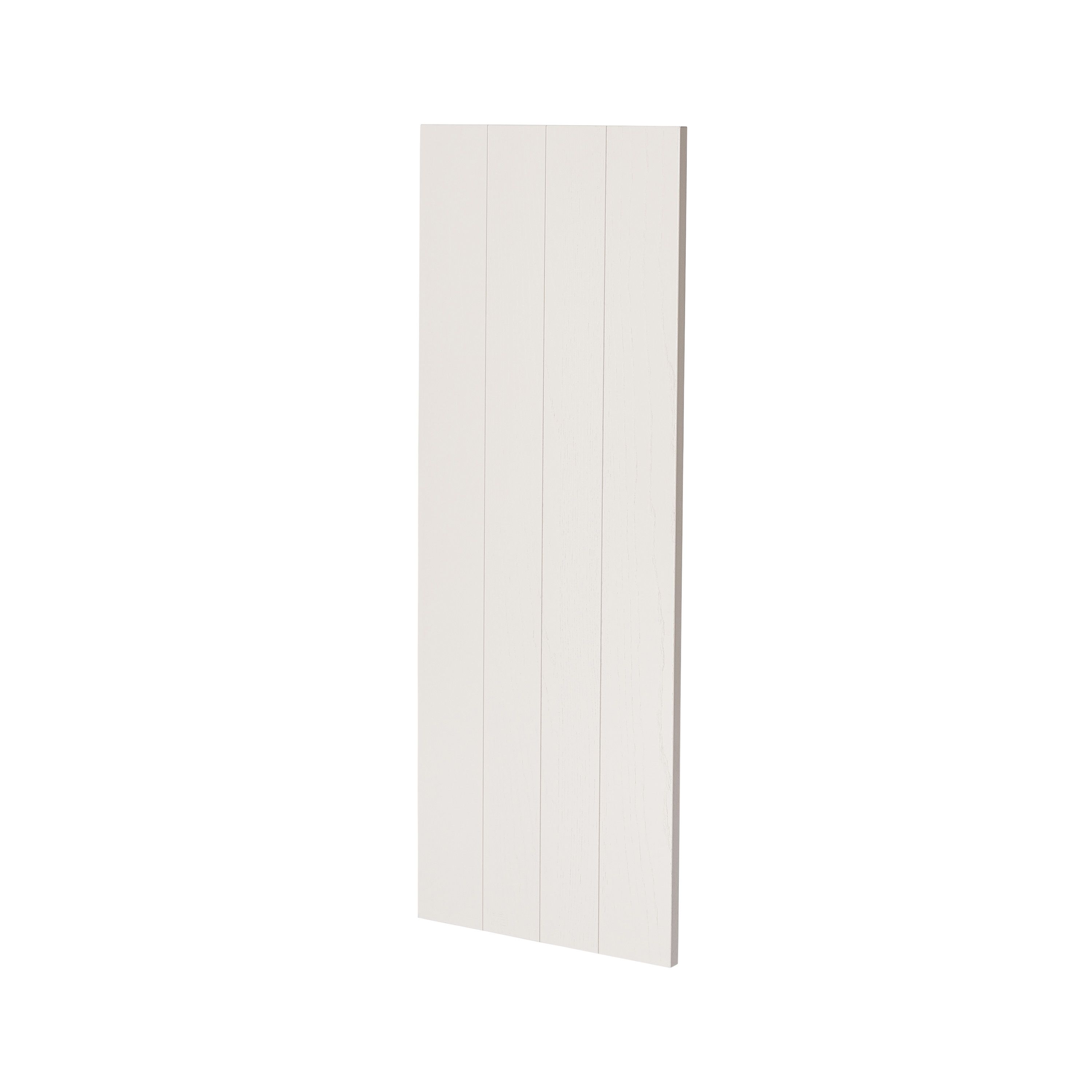 GoodHome Verbena Matt cashmere painted natural ash shaker Standard End panel (H)960mm (W)360mm - 3