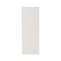 GoodHome Verbena Matt cashmere painted natural ash shaker Standard End panel (H)960mm (W)360mm