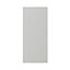 GoodHome Verbena Matt cashmere painted natural ash shaker Standard Wall End panel (H)720mm (W)320mm
