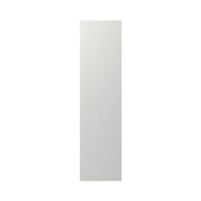 GoodHome Verbena Matt cashmere painted natural ash shaker Tall Appliance & larder End panel (H)2190mm (W)570mm, Pair