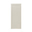 GoodHome Verbena Matt cashmere painted natural ash shaker Tall larder Cabinet door (W)600mm (H)1467mm (T)20mm