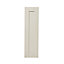 GoodHome Verbena Matt cashmere painted natural ash shaker Tall wall Cabinet door (W)250mm (H)895mm (T)20mm