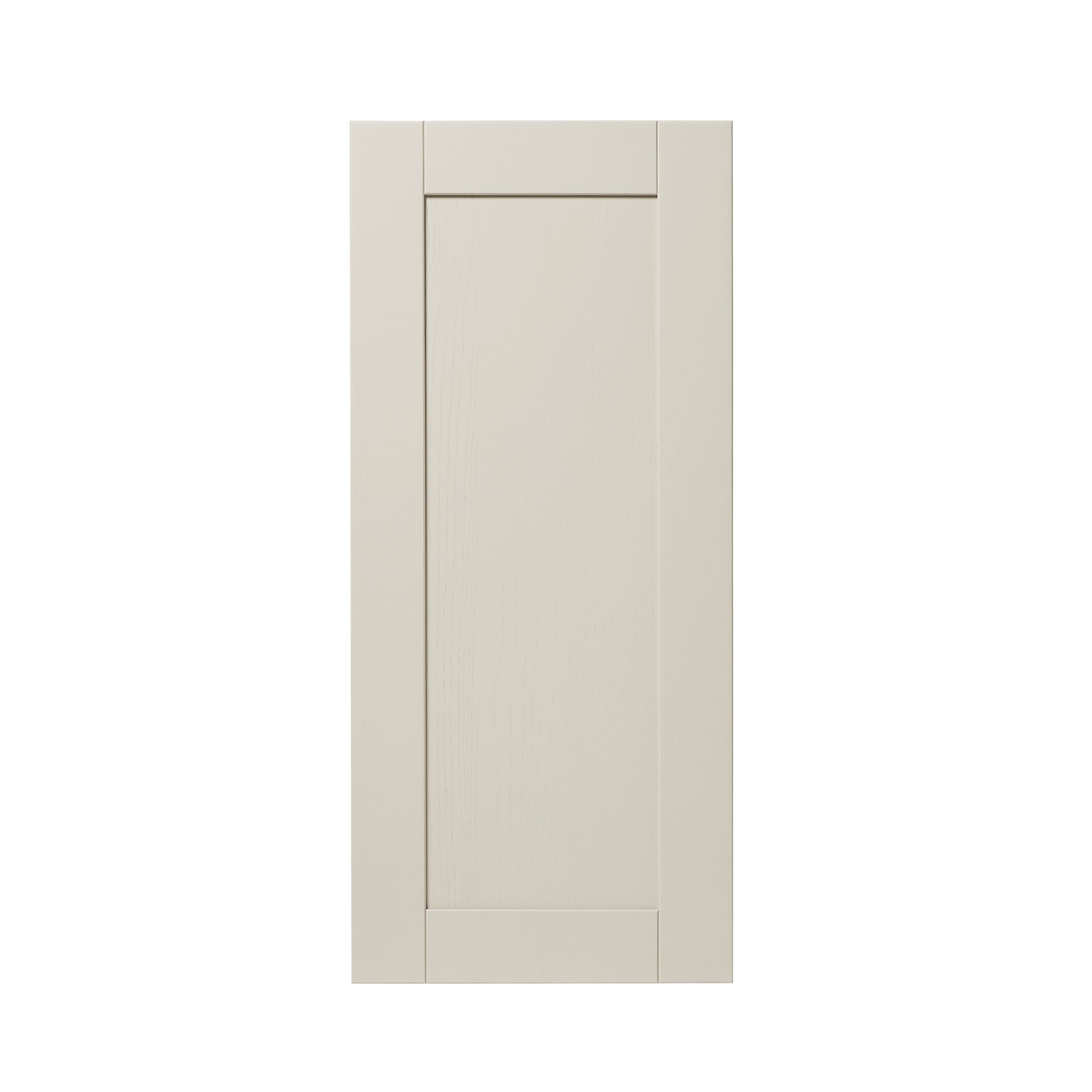 GoodHome Verbena Matt cashmere painted natural ash shaker Tall wall