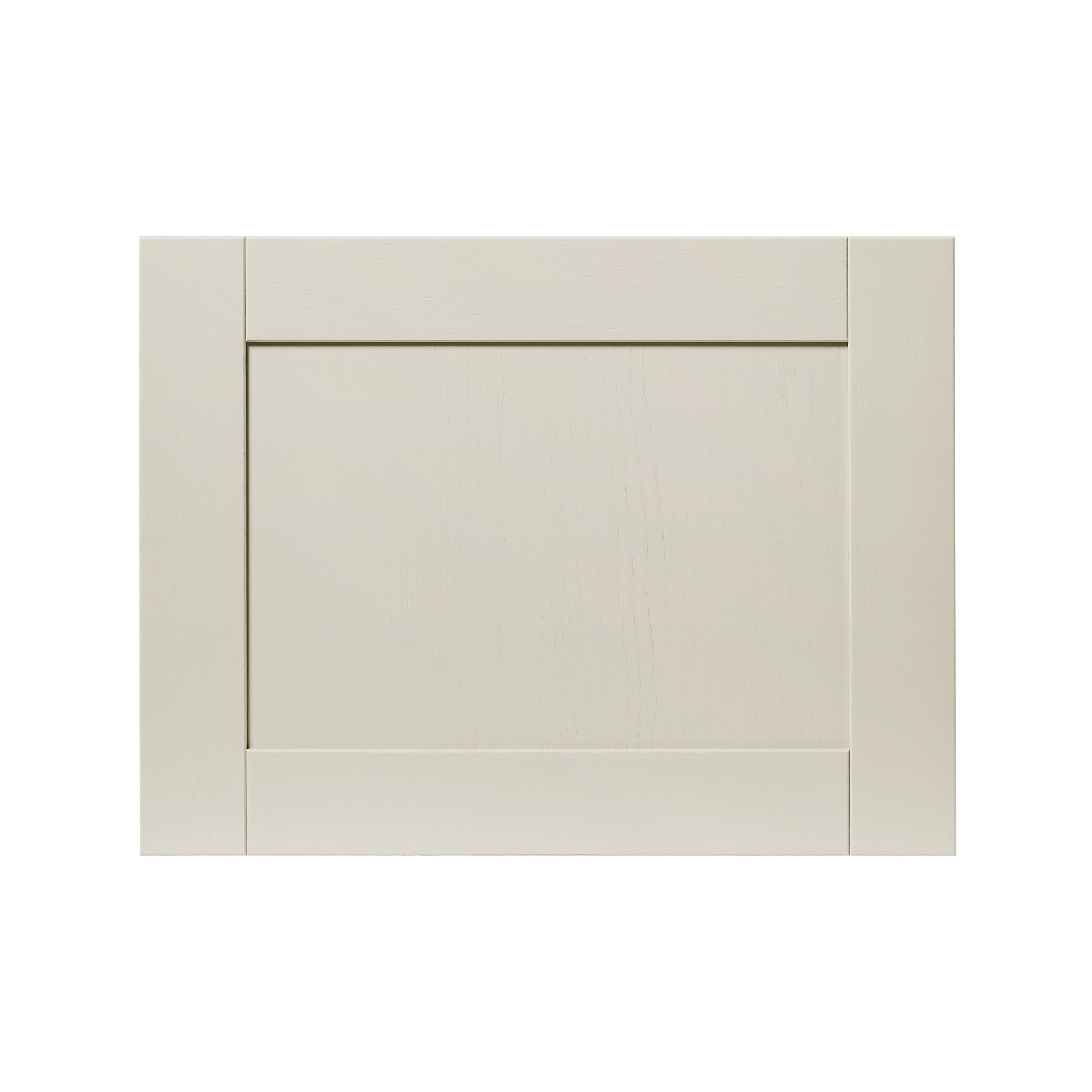 GoodHome Verbena Matt cashmere Shaker Appliance Cabinet door (W)600mm (H)453mm (T)20mm