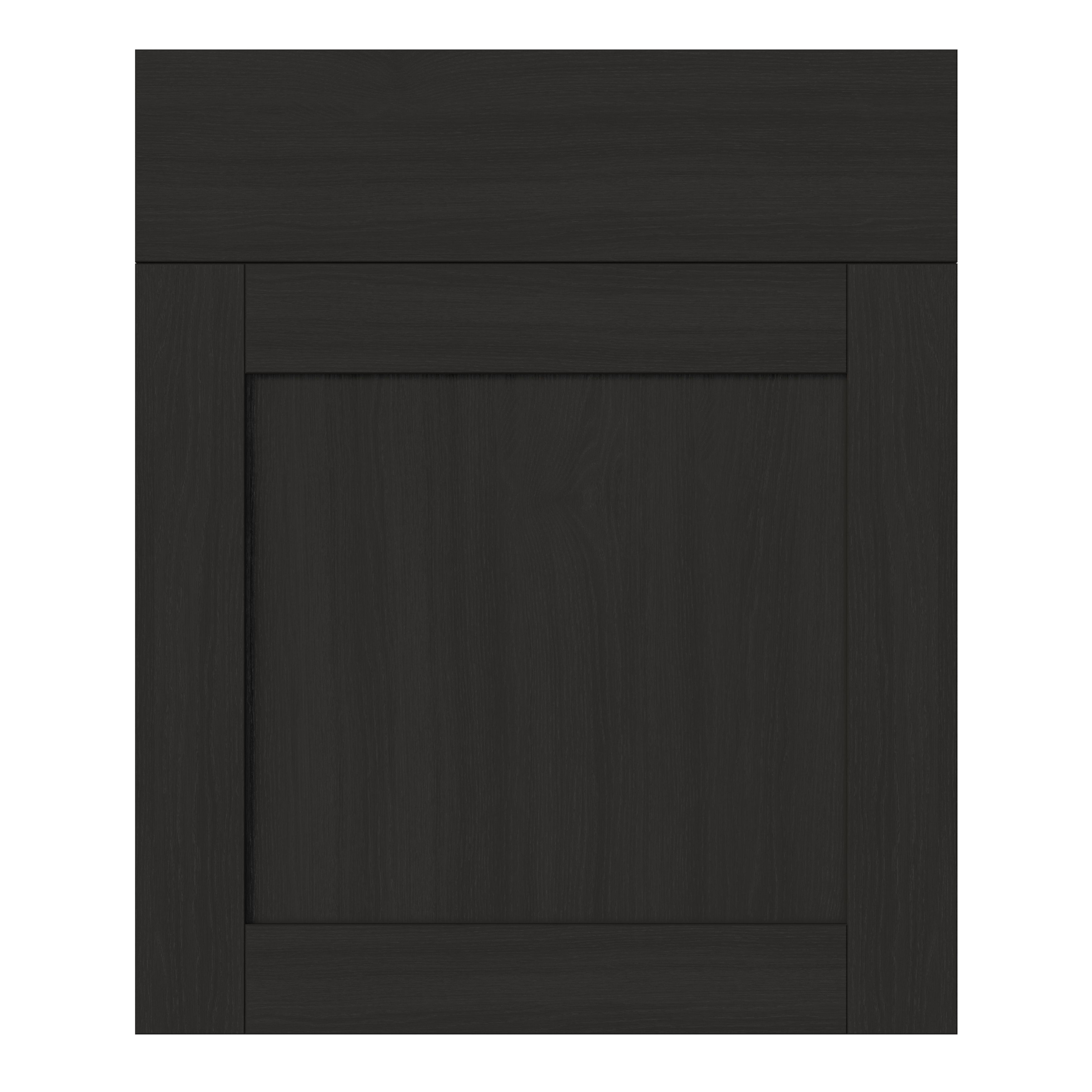 GoodHome Verbena Matt charcoal Door & drawer, (W)600mm (H)715mm (T)20mm