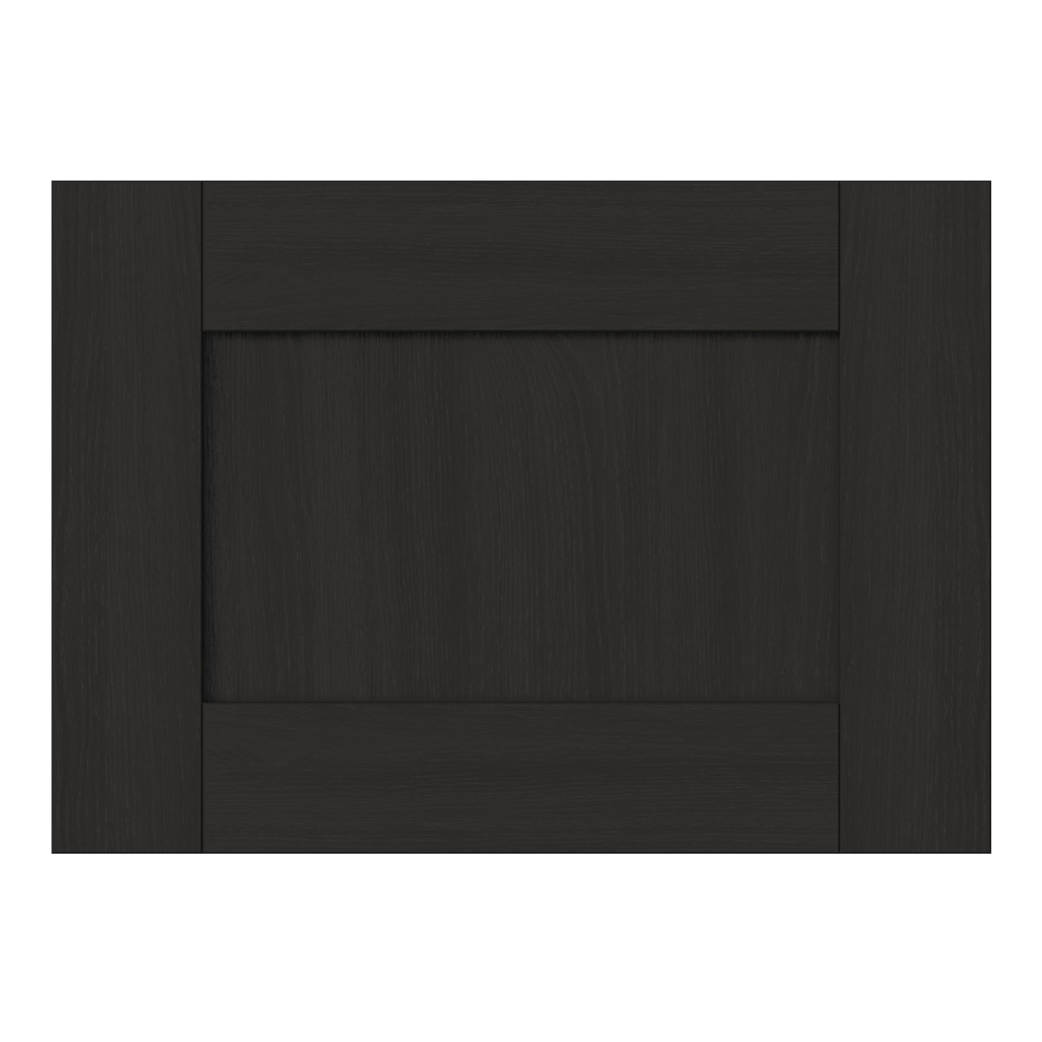 GoodHome Verbena Matt charcoal Drawer front, bridging door & bi fold door, (W)500mm (H)356mm (T)20mm