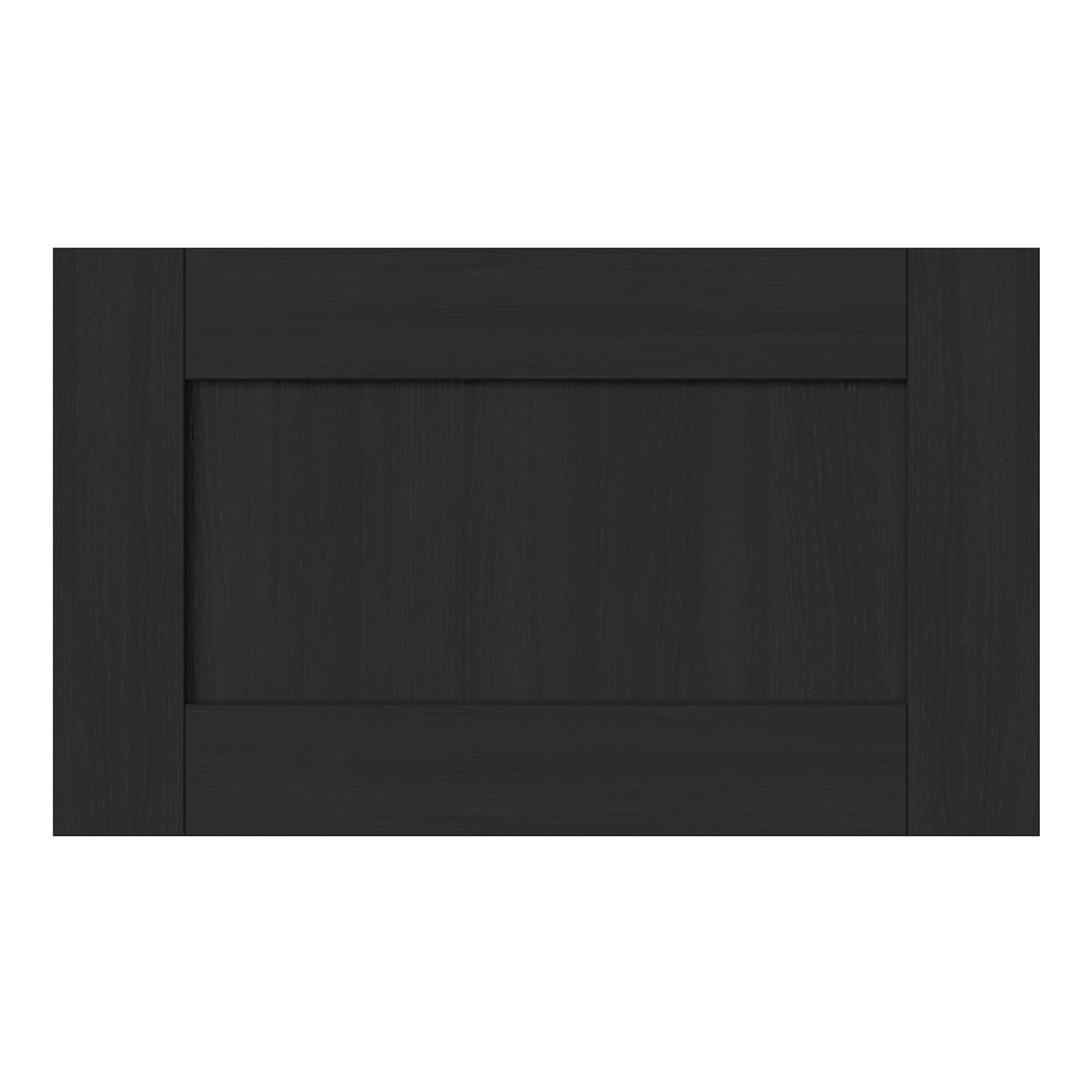 GoodHome Verbena Matt charcoal Drawer front, bridging door & bi fold door, (W)600mm (H)356mm (T)20mm