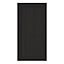 GoodHome Verbena Matt charcoal shaker 50:50 Tall larder Cabinet door (W)600mm (H)1181mm (T)20mm