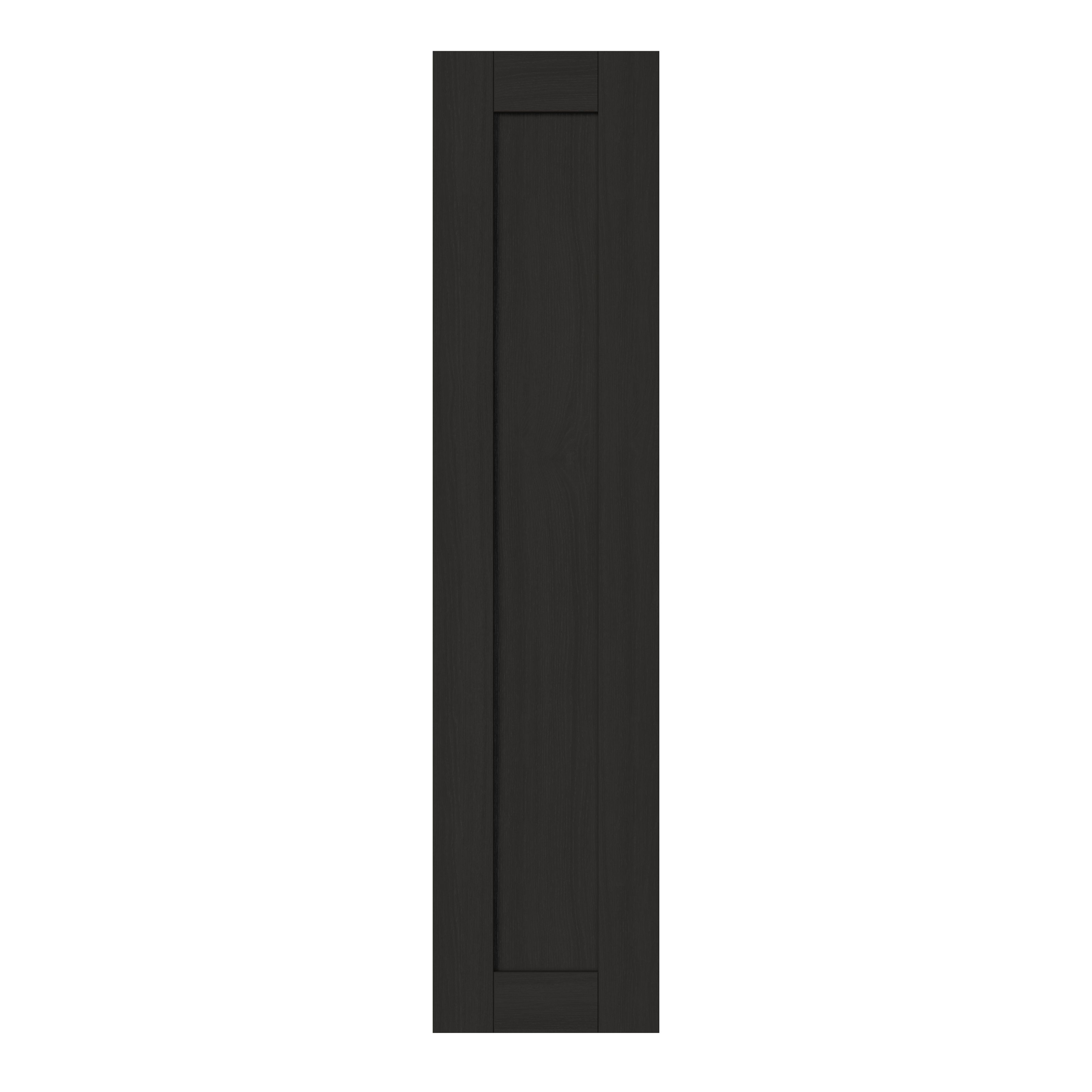 GoodHome Verbena Matt charcoal Shaker 70:30 Larder Cabinet door (W)300mm (H)1287mm (T)20mm