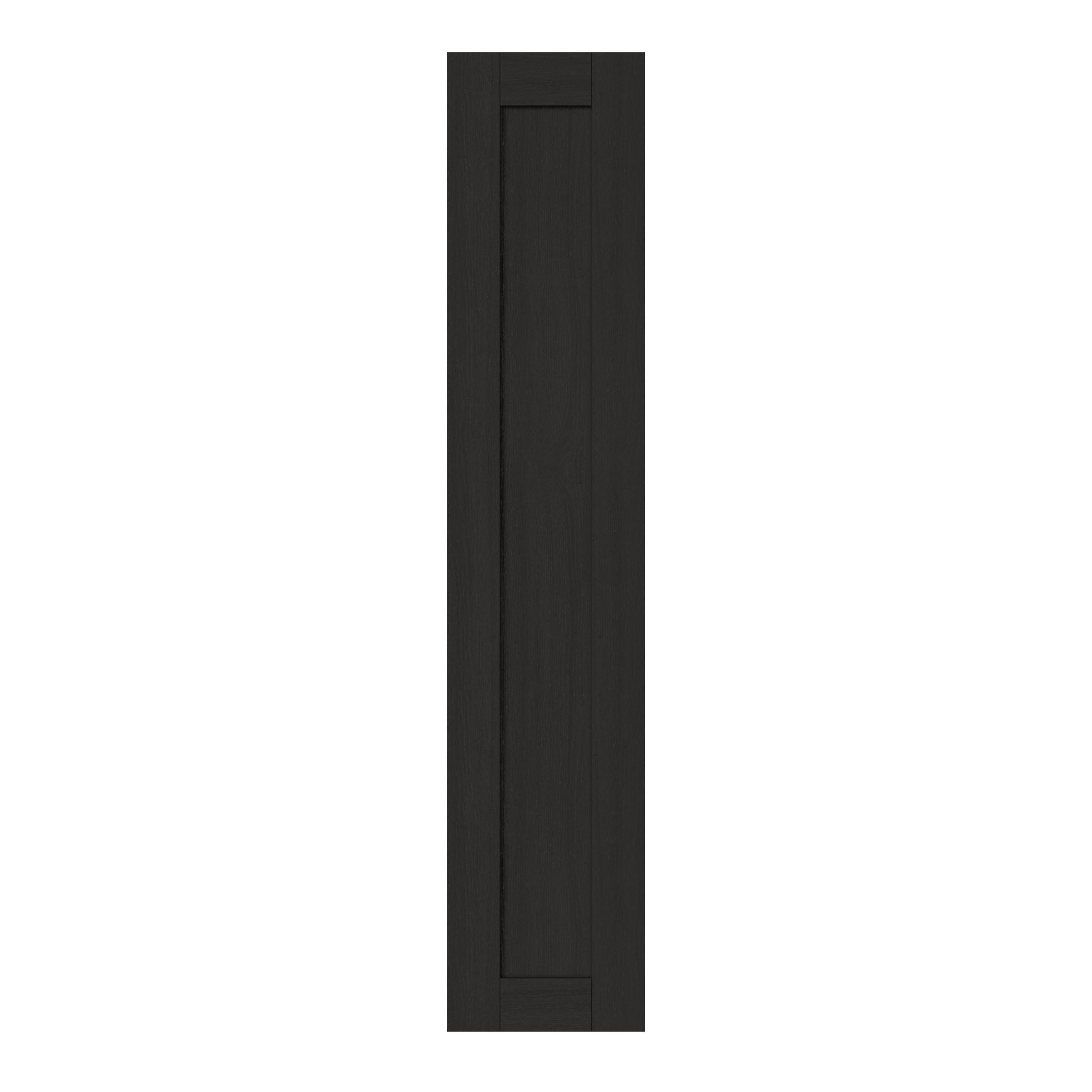 GoodHome Verbena Matt charcoal Shaker 70:30 Tall larder Cabinet door (W)300mm (H)1467mm (T)20mm
