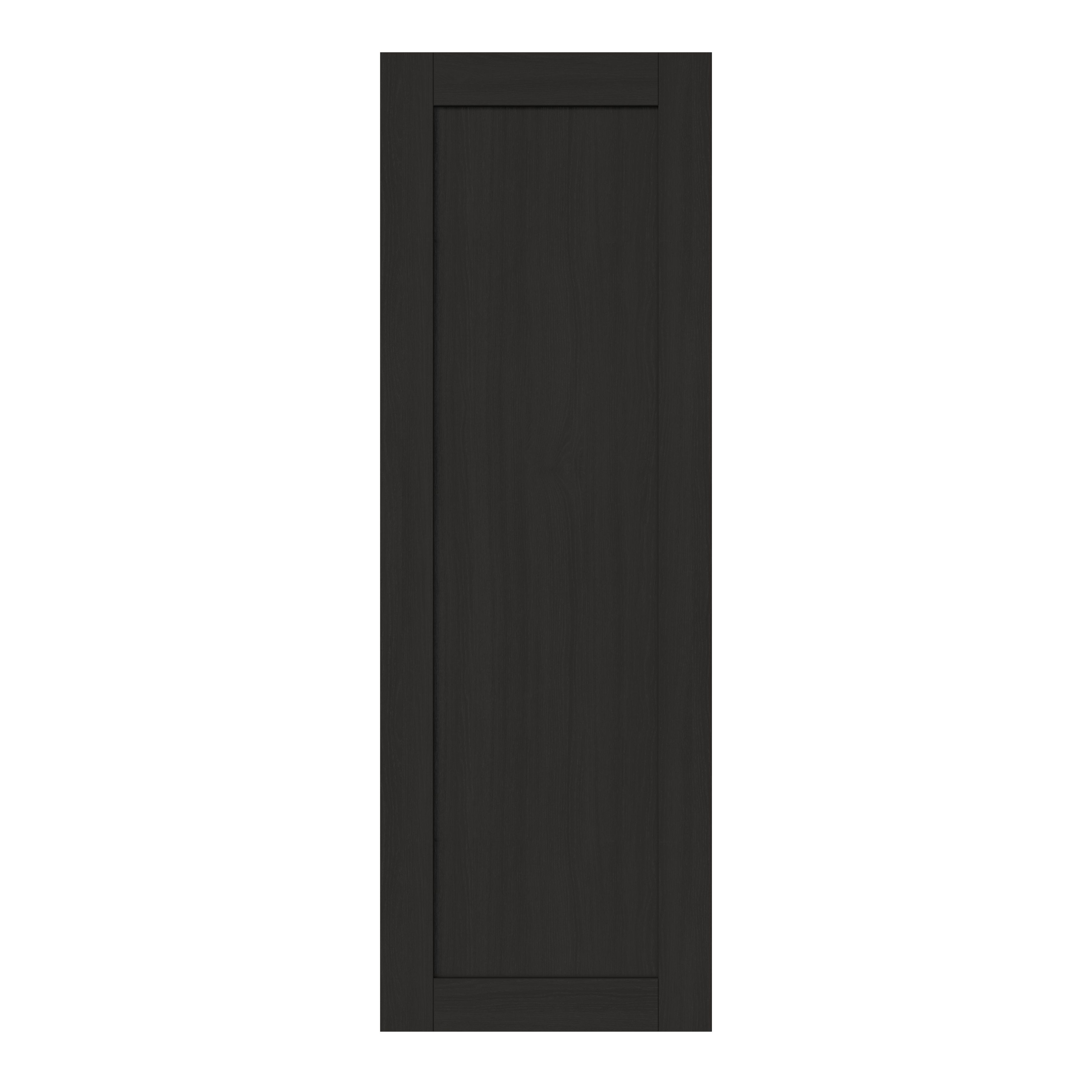GoodHome Verbena Matt charcoal Shaker 70:30 Tall larder Cabinet door (W)500mm (H)1467mm (T)20mm