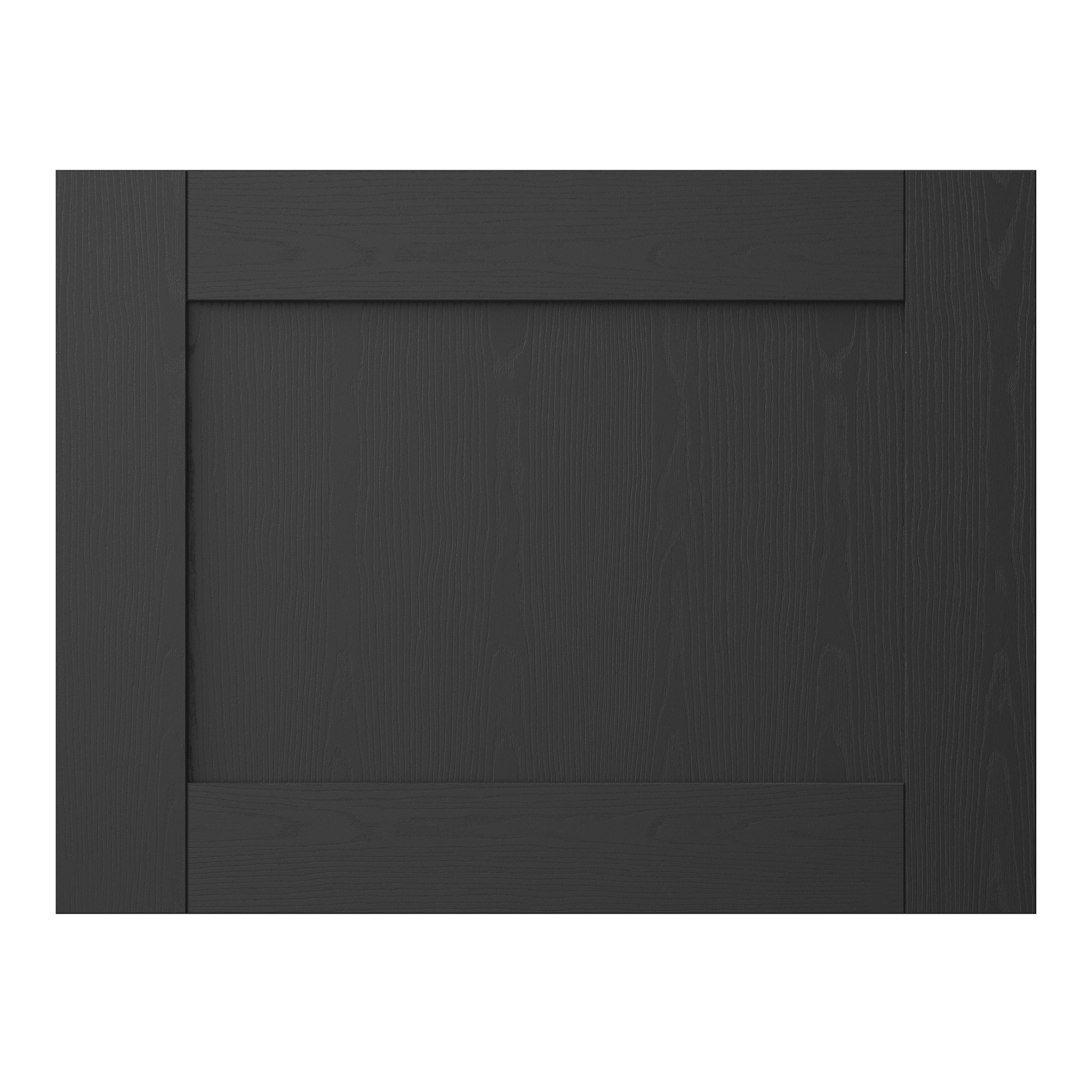 GoodHome Verbena Matt charcoal shaker Appliance Cabinet door (W)600mm (H)453mm (T)20mm