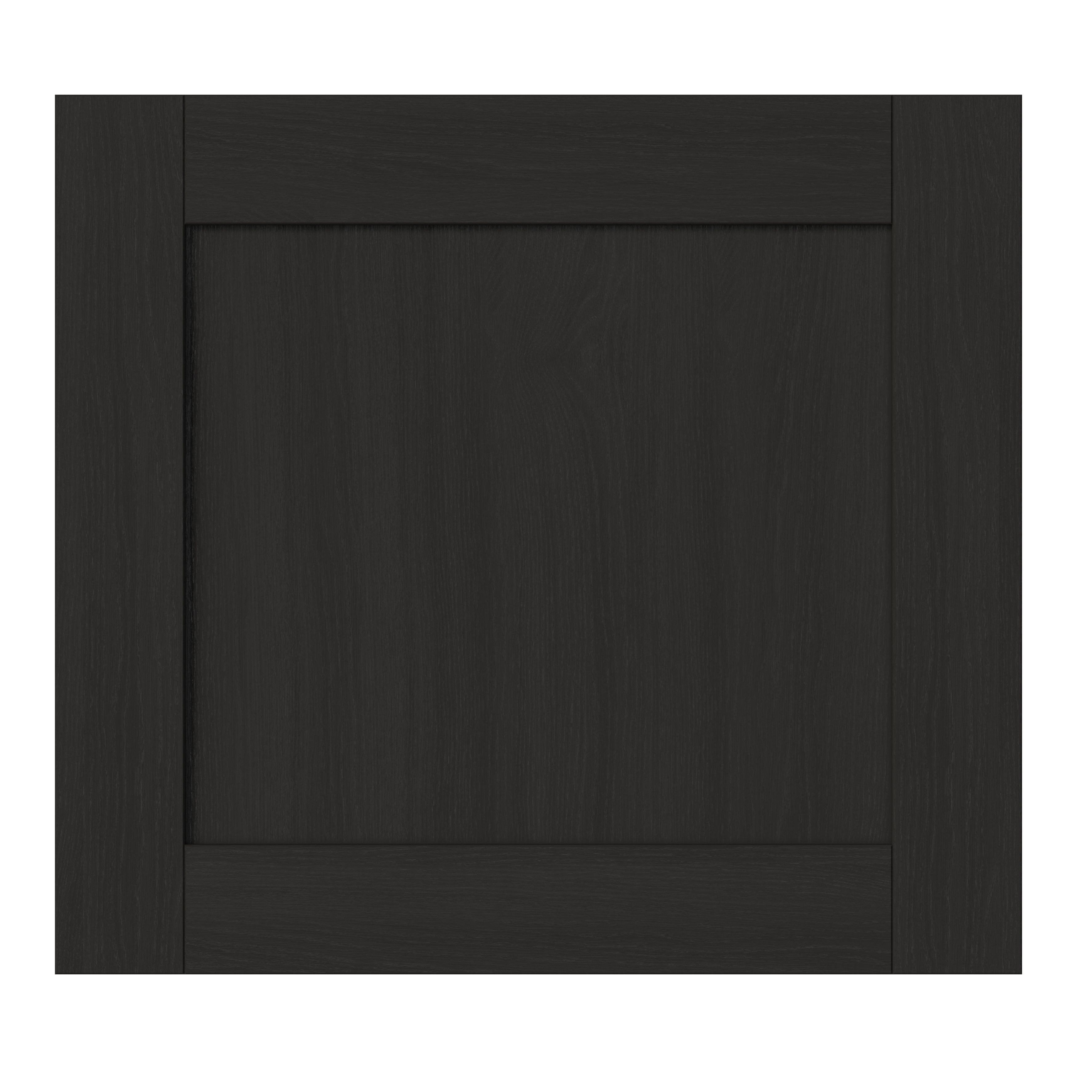 GoodHome Verbena Matt charcoal shaker Appliance Cabinet door (W)600mm (H)543mm (T)20mm