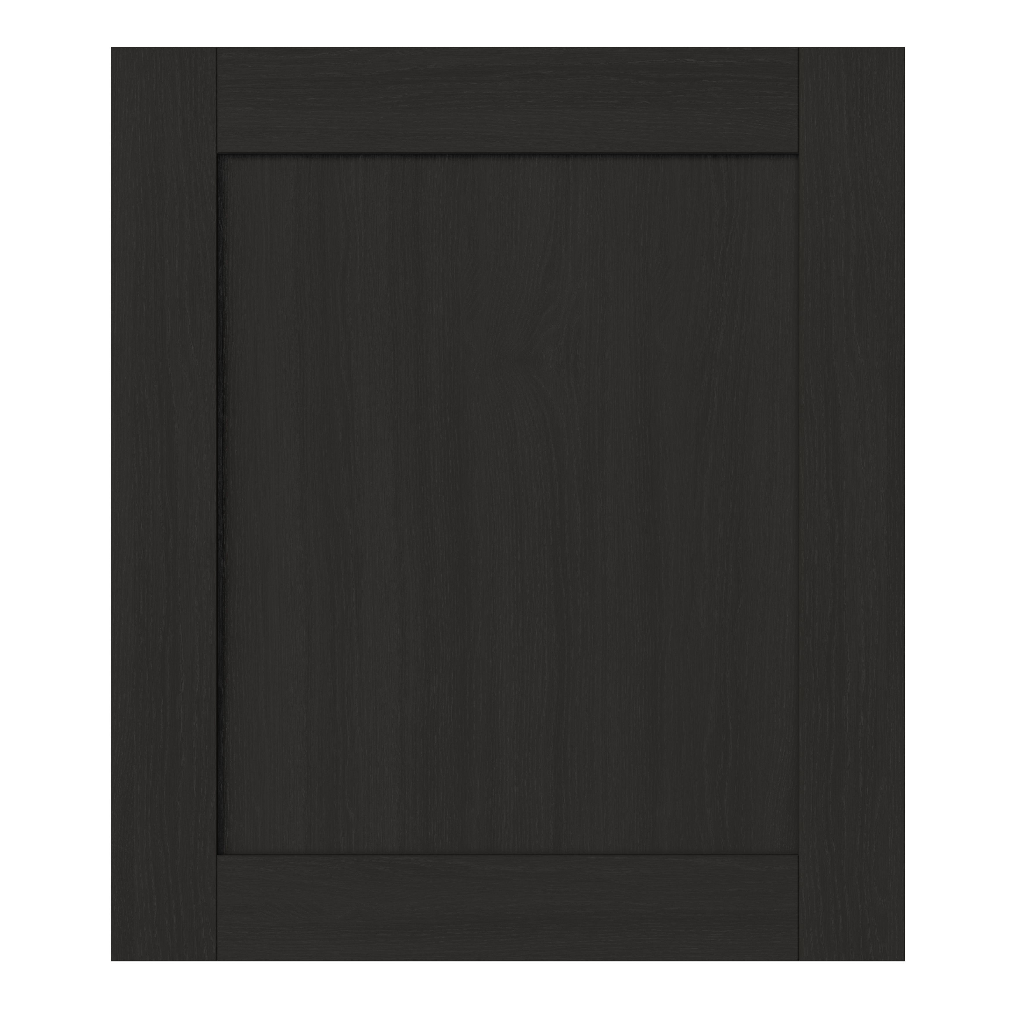 GoodHome Verbena Matt charcoal shaker Appliance Cabinet door (W)600mm (H)687mm (T)20mm